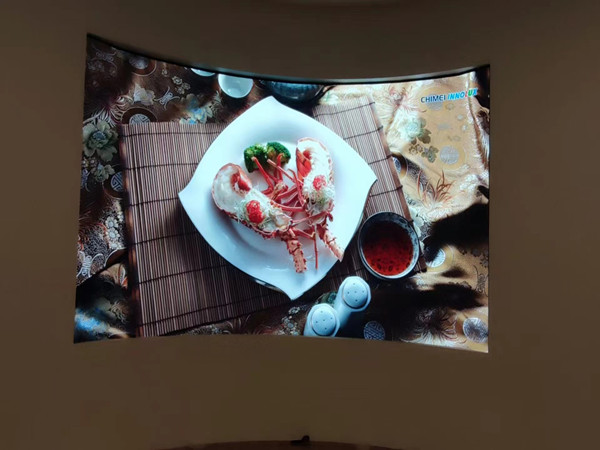 宿城室内P2.5弧形LED屏